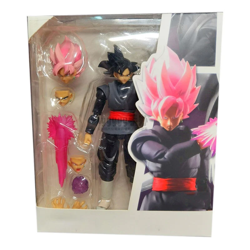 Shf Zamasu Goku черные коллекционные игрушки для детей Драконий жемчуг супер черный