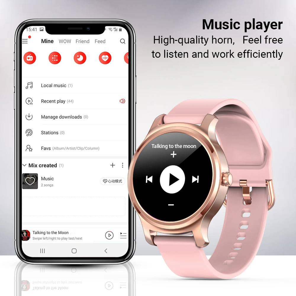 Gandley R2 Смарт часы на базе Android iOS Bluetooth умные напоминания о сообщениях управление