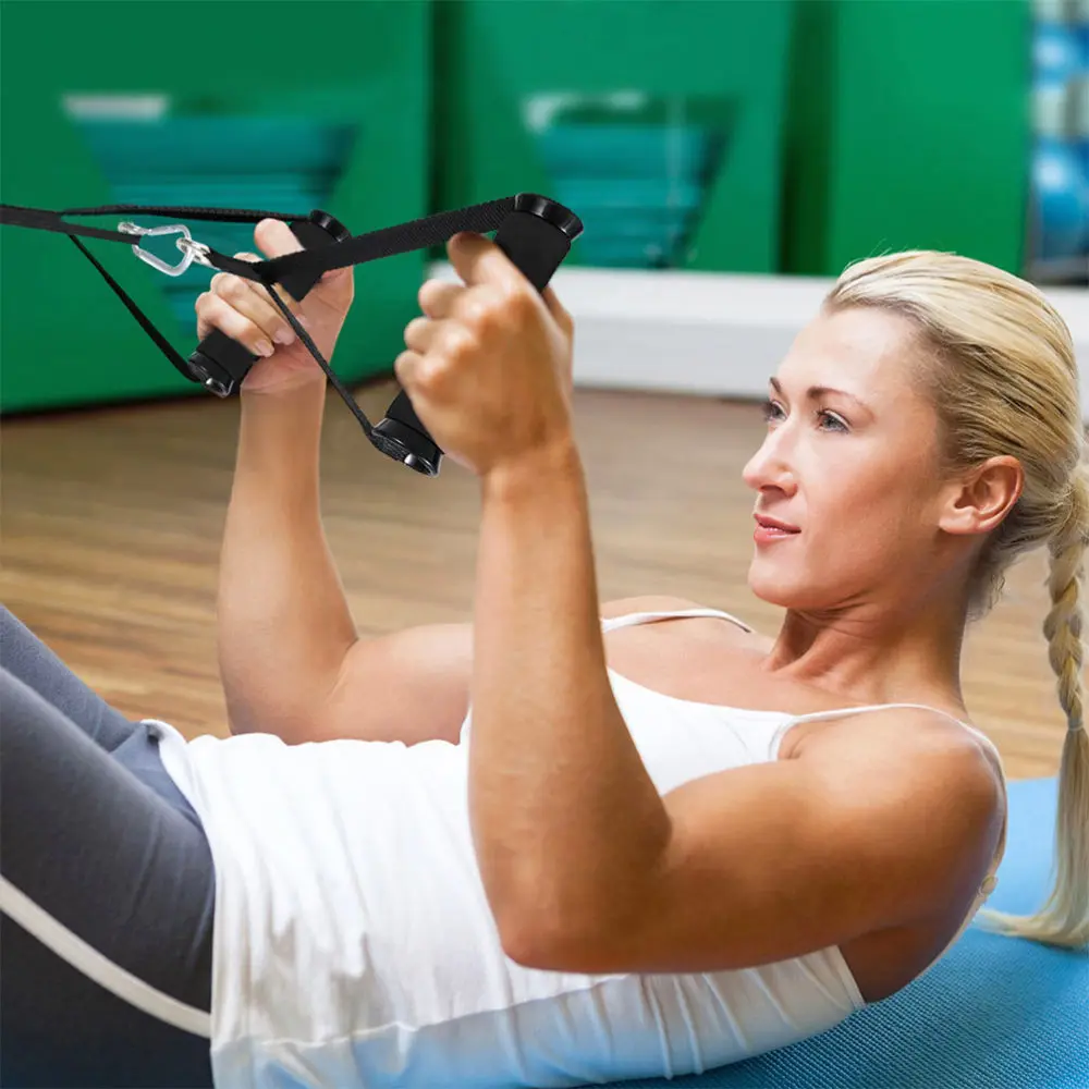 

3 Pairs Exercise Latex Resistance Bands Tube Workout Gym Yoga Fitness Stretch