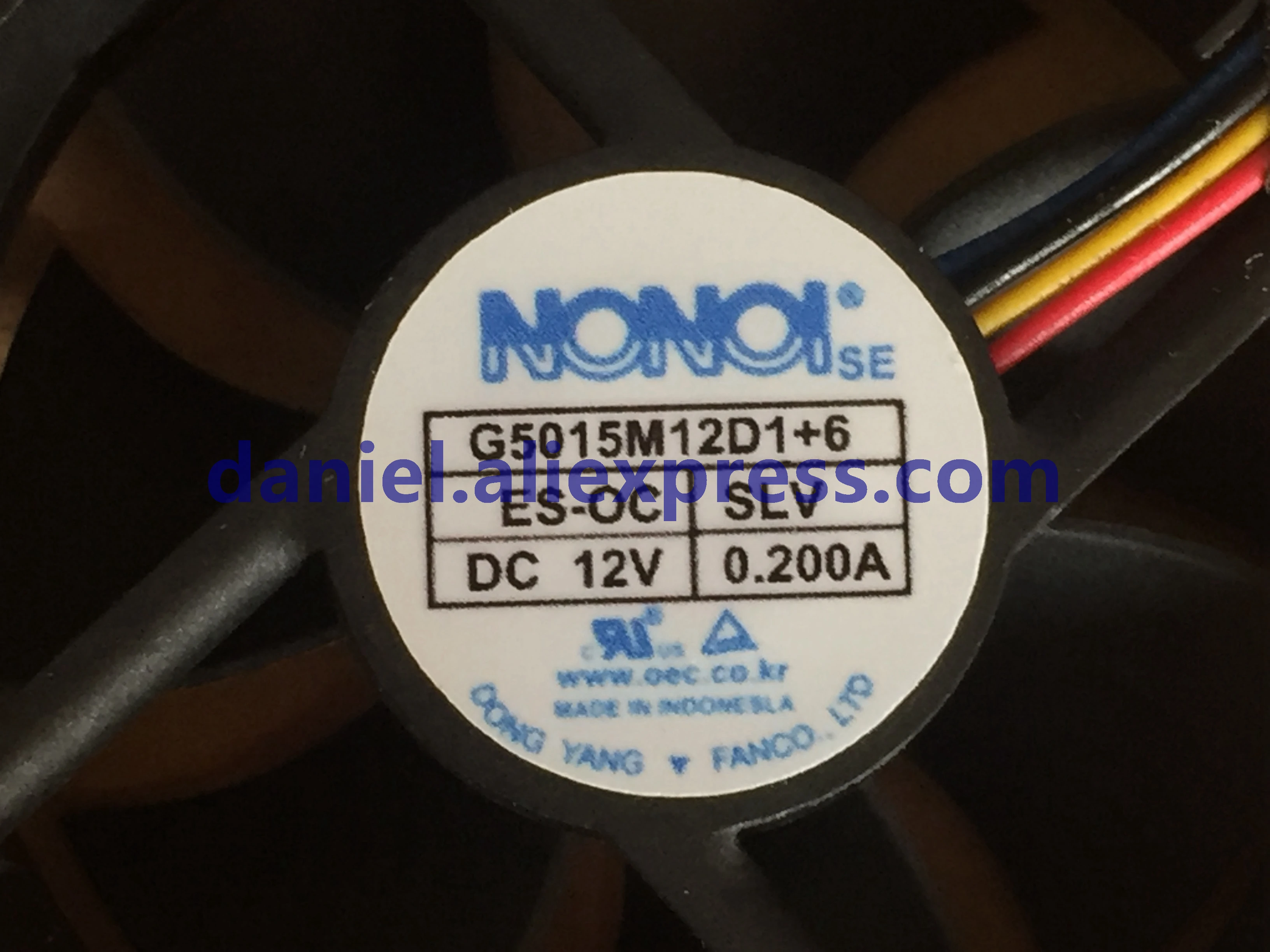 Автомобильный Вентилятор охлаждения, nonoisg5015m12d1 + 6, 12 В, 5015 А,