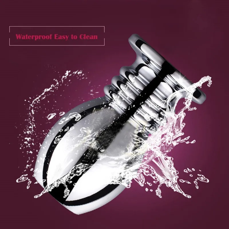 Анальный расширитель из алюминиевого сплава Анальная пробка для взрослых секс