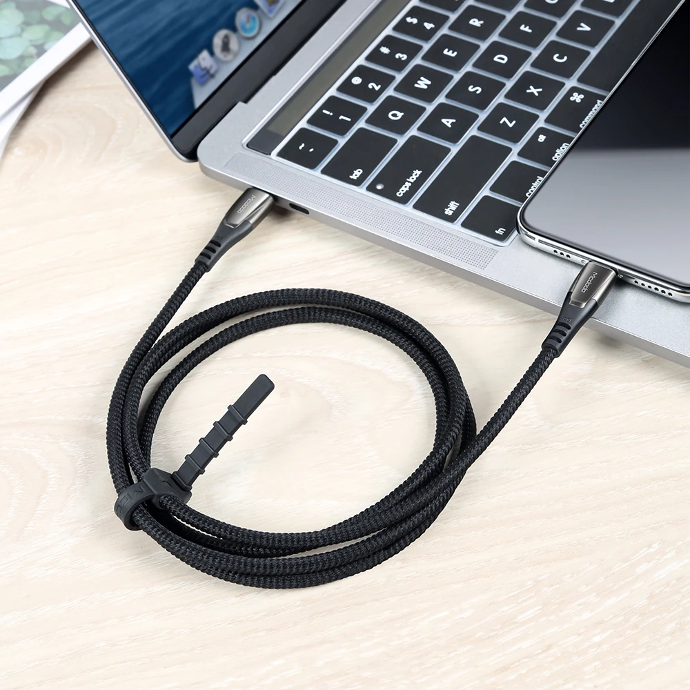 Mcdodo USB-C PD 18W кабель для быстрой зарядки type C для зарядного устройства lightning USB C для iPhone XR XS Max 8 Plus iPad Pro Кабель