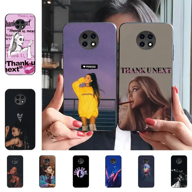 

Cute Girl Singer gifts Thank U Next Phone Case For Redmi 9 5 S2 K30pro Silicone Fundas for Redmi 8 7 7A note 5 5A Capa