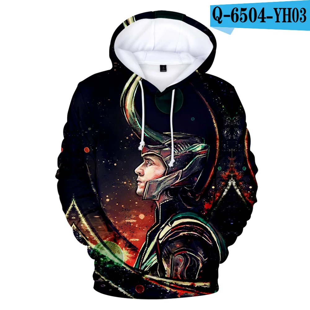 

3D LOKI The Dark World Sweatshirts Men Women Tracksuit Hip Hop Harajuku Boy Girl Kids Tops TV Loki Winter Autumn Coat 2021