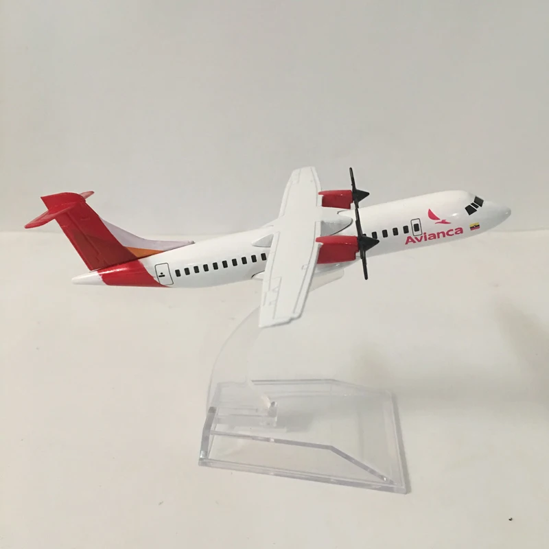 JASON TUTU модель самолета Модель 16 см Колумбия авиа ATR 600 Литые металлические