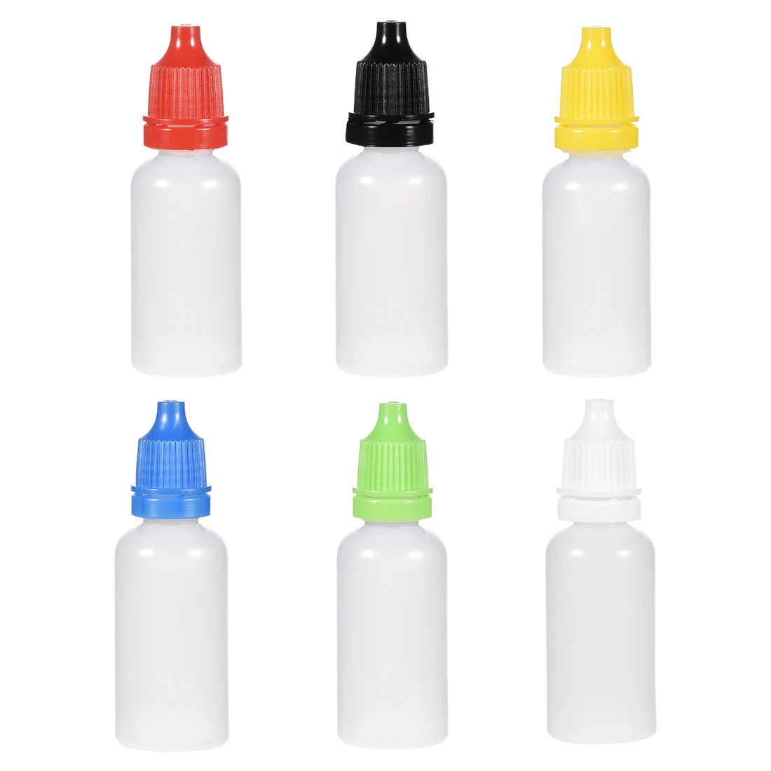 

uxcell Plastic Dropper Bottle Small Mouth Drop Bottles Empty Squeezable Eye Liquid Dropper Bottle for Ear Drops Eye Drops