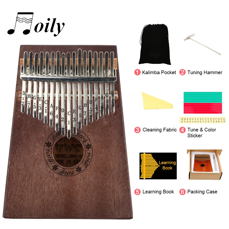 Высокое качество калимба 17 клавишный большой палец пианино корпус из красного
