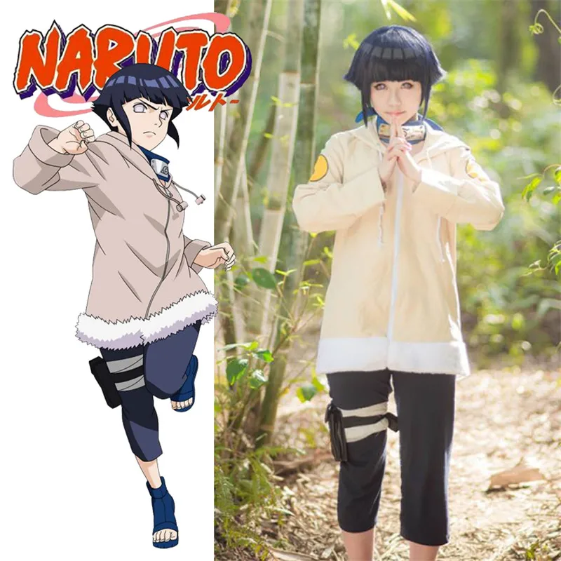 2019 Аниме Наруто Shippuuden Хината Хюга костюм толстовки с капюшоном героя комиксов