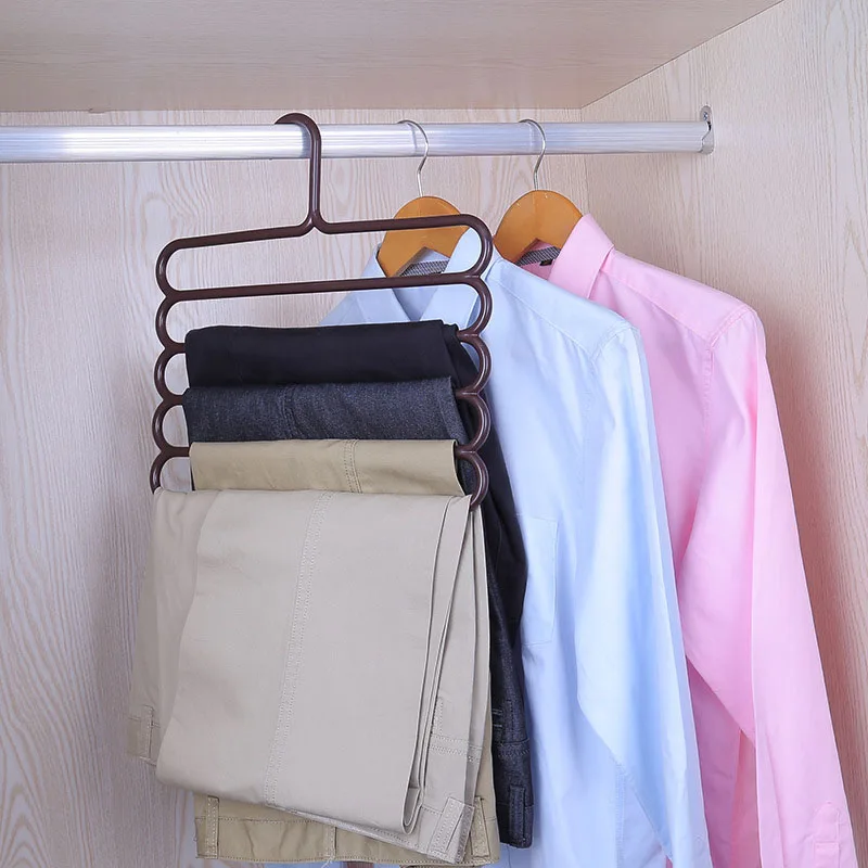 

5-layer Hanger Multi-functional Clothes Hangers Cloth Rack Multilayer Storage Cloth Hanger Clothing Towel Storage Rack