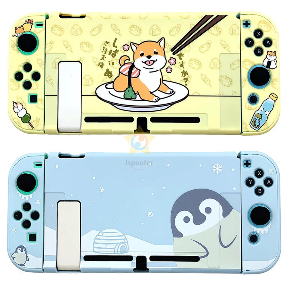 Цветной жесткий защитный чехол для Nintendo Switch NS Console Joy Con с контроллером|Чехлы| |