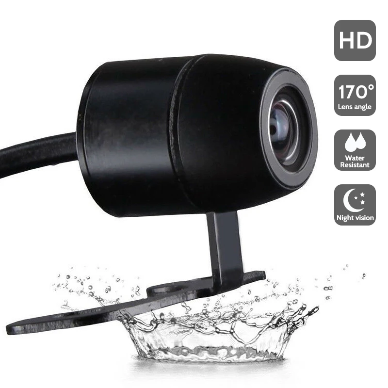 Универсальная автомобильная камера заднего вида с углом обзора 170 градусов
