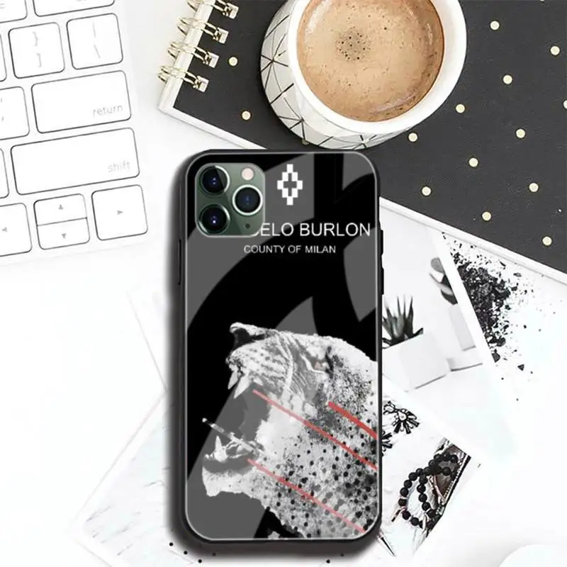 

Fashion Brand Marcelo Burlone Phone Cases Tempered Glass For Iphone6plus 6S 7 7plus 8 X XS XSmax XR 11 12 Pro Max 12mini
