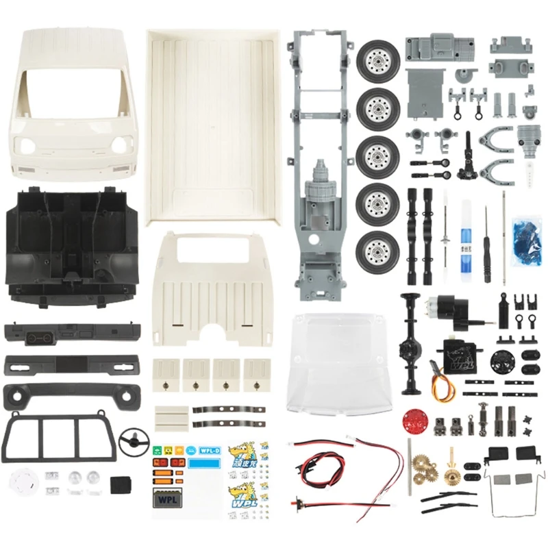 

Новинка автомобильный пульт дистанционного управления полный комплект металлических деталей для модели автомобиля прочная деталь совместимая с D12KM