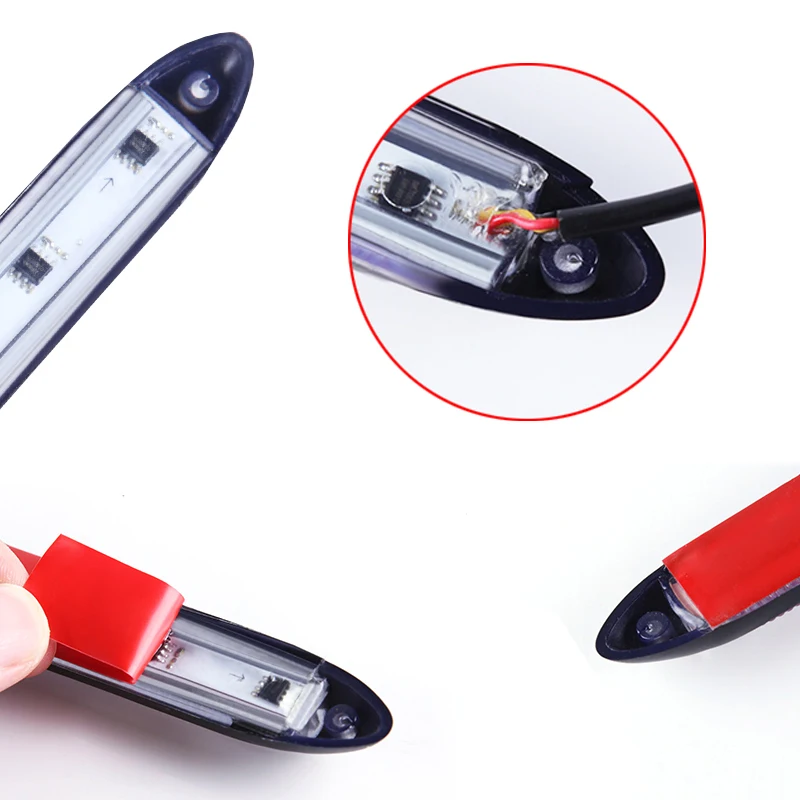 2x светодиодные дневные ходовые огни Габаритные Водонепроницаемый универсальный