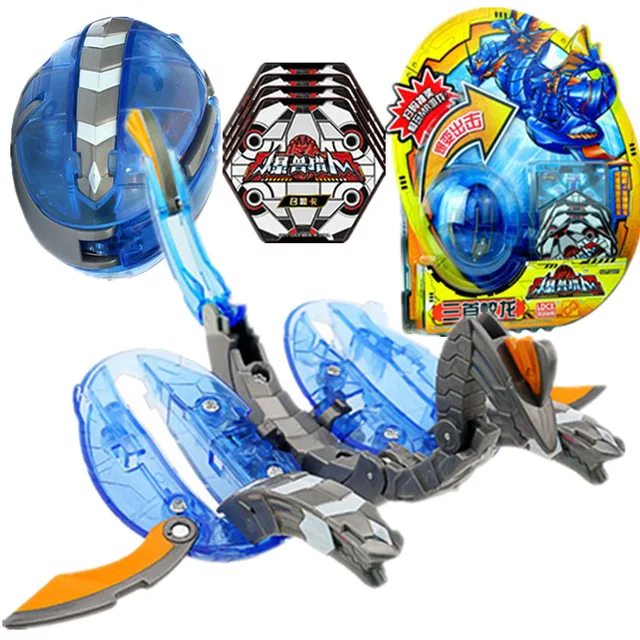 

2020 new Screechers wild burst speed deformation animal dinosaur action figures beast hunter egg Blind Box toy kids gifts