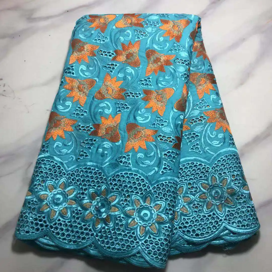 

Green African Lace Fabric 2021 High Quality Hot Sale Swiss Voile Cotton Lace Fabric With Stones For Nigerian Wedding LPL21149
