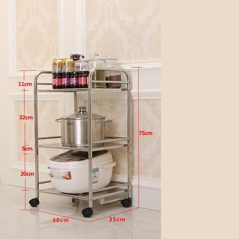 Держатель Articulos De Cocina Home Estanteria Repisas Cuisine Range Raf с колесами Estantes органайзер для хранения на кухне стойка - Цвет: Number 14