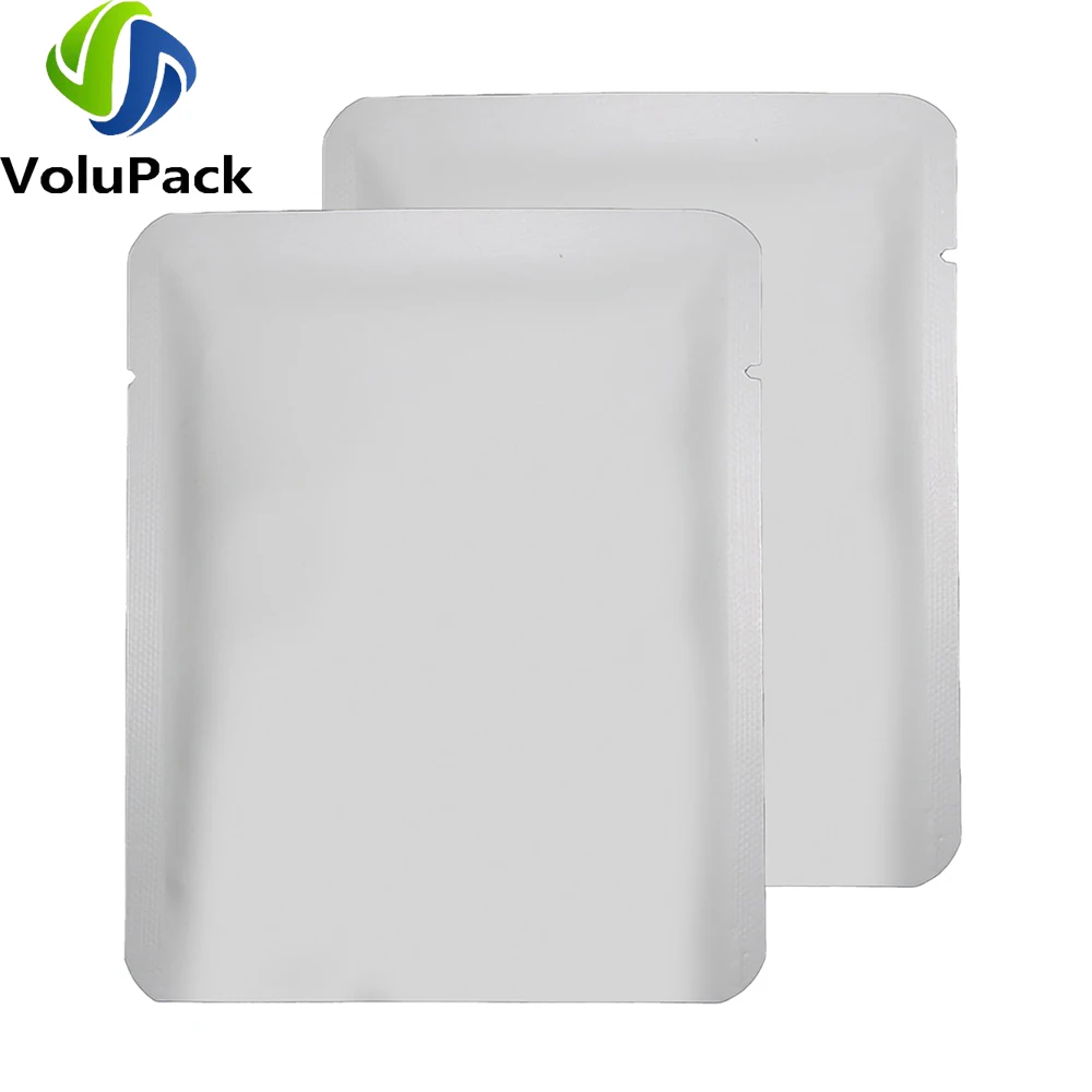 

Вакуумные кофейные пакеты VoluPack, алюминиевые, матовые, 100 шт