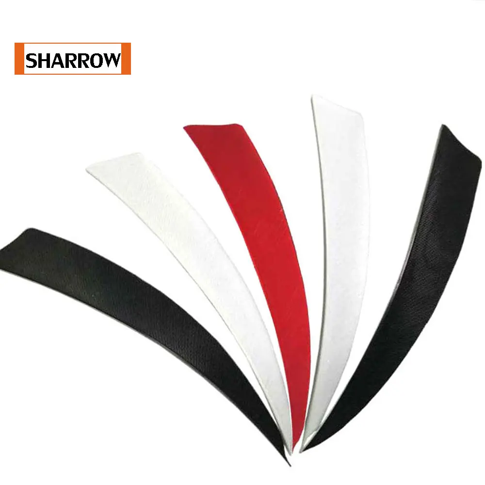 100 шт. 5 дюймов стрельба из лука индейки перо настоящий индейка стрелы перья Fletching
