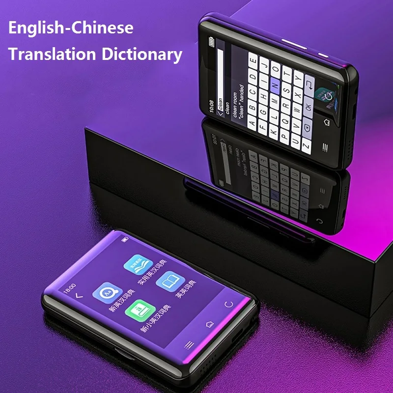 2021 новые RUIZU D66 Bluetooth MP3 плеер с 2 8 дюймов сенсорный экран Экран 16G/32G без потерь