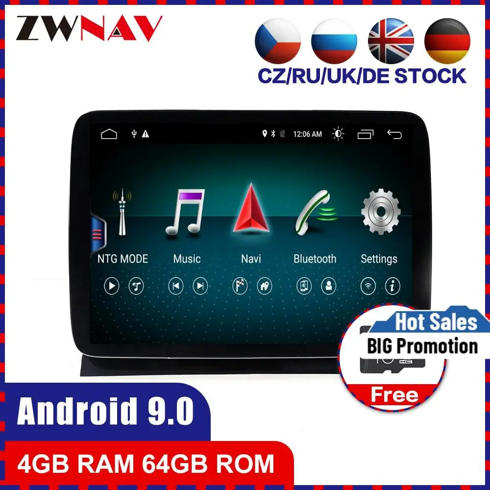 HD экран 64G Android 10 плеер для Mercedes Benz ML GL 2012 2013 2014 2015 GPS навигация Радио Аудио стерео