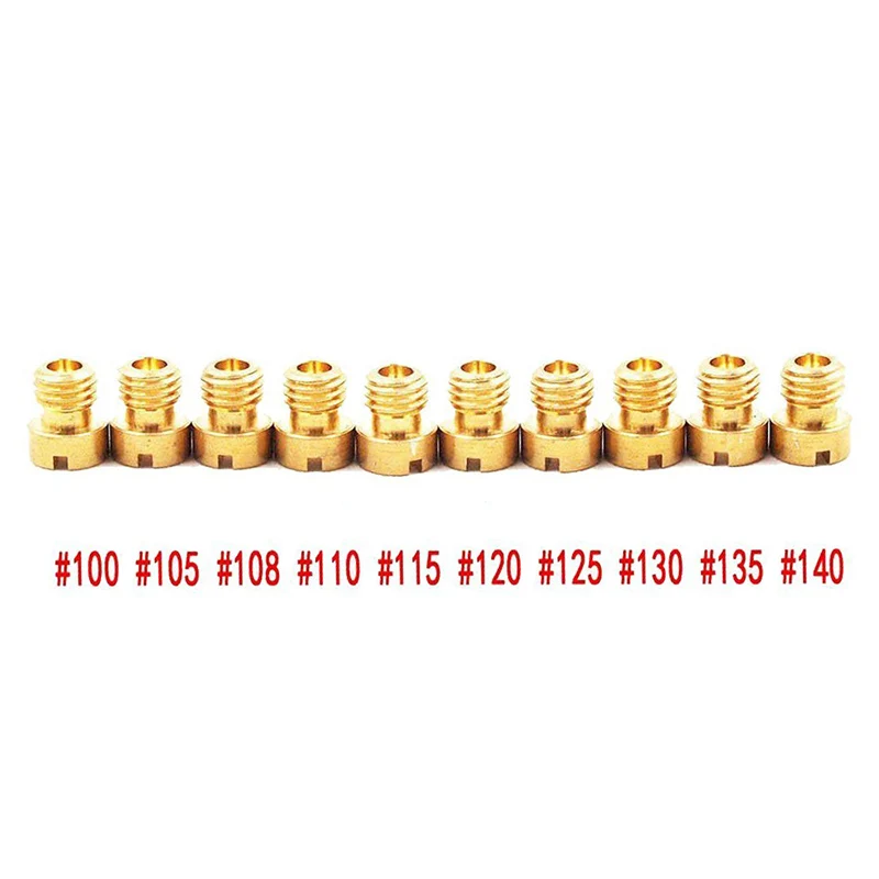 Комплект карбюратора для мотоцикла комплект из 20 главных струйных двигателей 38 40