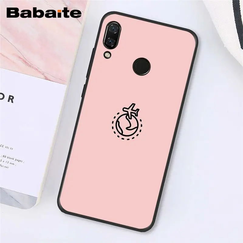 Babaite карта мира путешествия просто пойти чехол для телефона для Xiaomi Redmi8 4X 6A S2 Go Redmi 5 5Plus Note4 5 7 Note8Pro