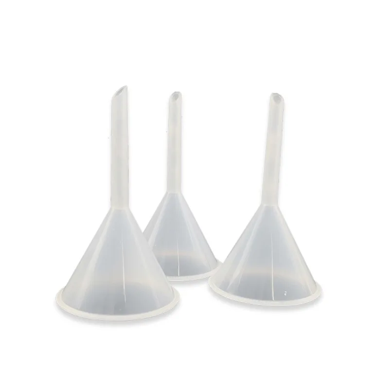 

Funnel Plastic Funnel 60mm Triangular Funnel Chemical Laboratory Plastic Funnel Teaching Instrument Supplies