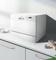 220v household automatic embedded dishwasher intelligent smart small desktop dishwashers
