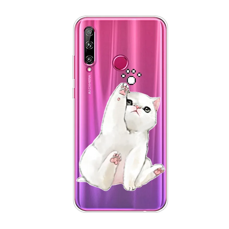 Для huawei Honor 10i чехол TPU Силиконовый мягкий прозрачный чехол с рисунком для huawei Honor 10i 10 i Honor10i HRY-LX1T 6,21 задняя крышка для телефона