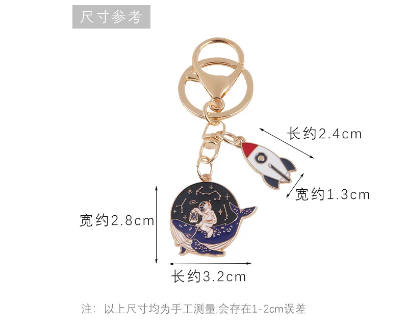 

coque Earphone case cute astronaut Keychain AirPods 2 for xiaomi AirDots huawei freebuds Wireless bluetooth bag Accessories
