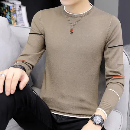 

2019 autumn and winter new men's fashion simple compassionate 451