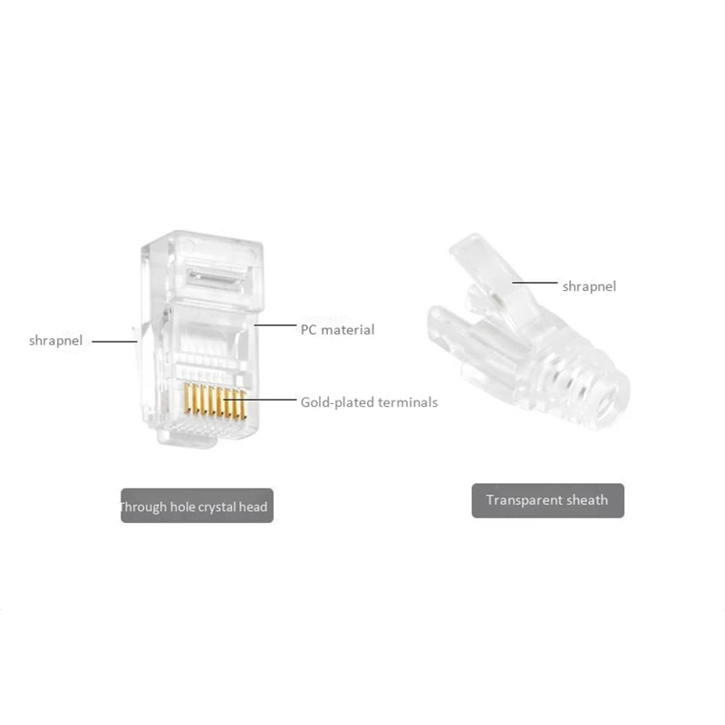 RJ45 обжимной инструмент для ремонта сети инструменты проходят через Cat5 Cat5E Cat6