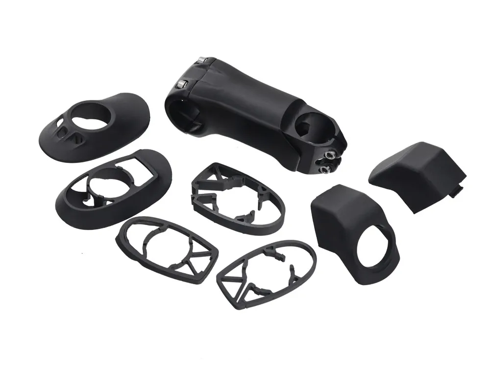 Новый матовый/блестящий внутренний карбоновый руль для дорожного велосипеда 31