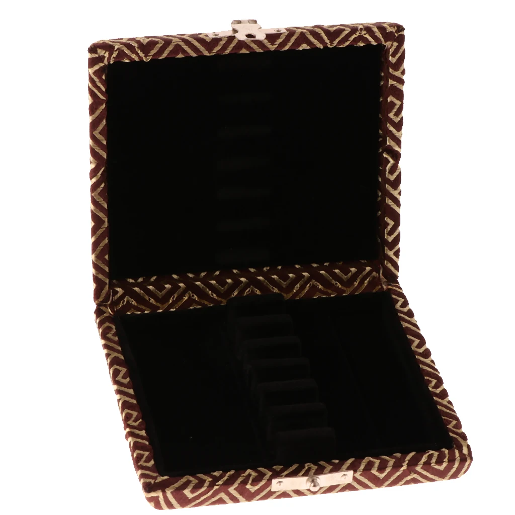 Чехол-подставка из твердой древесины для боя и тростника с внутренним утолщенным