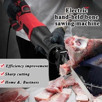 bone sawing machine electric portable small bone cutter for cutting frozen steak bones trotters sawing meat and sawing bones