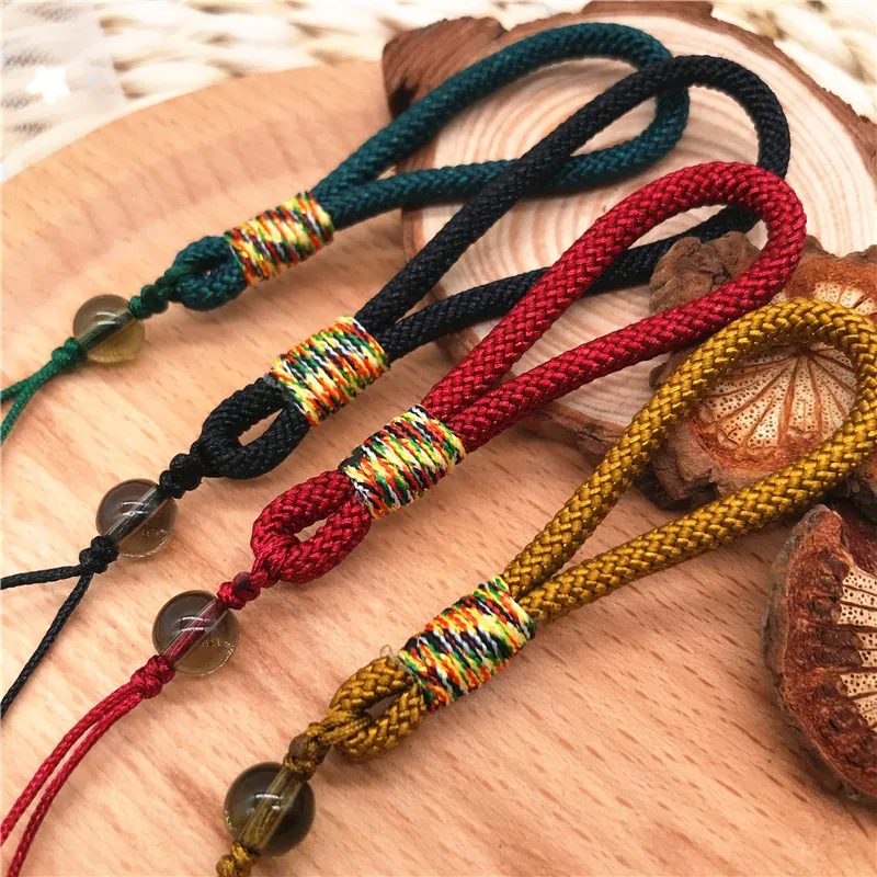 Ремешок для Телефона ручной работы короткий нескользящий шнур ключей USB MP3