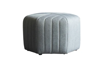 B Style gray color Новое поступление в скандинавском стиле, оригинальная концепция, шестигранный диван, льняная ткань, скамейка ottoman, размер 45x45x30 см, табурет, диван, набор, мебель для гостиной - Цвет: B Style gray color