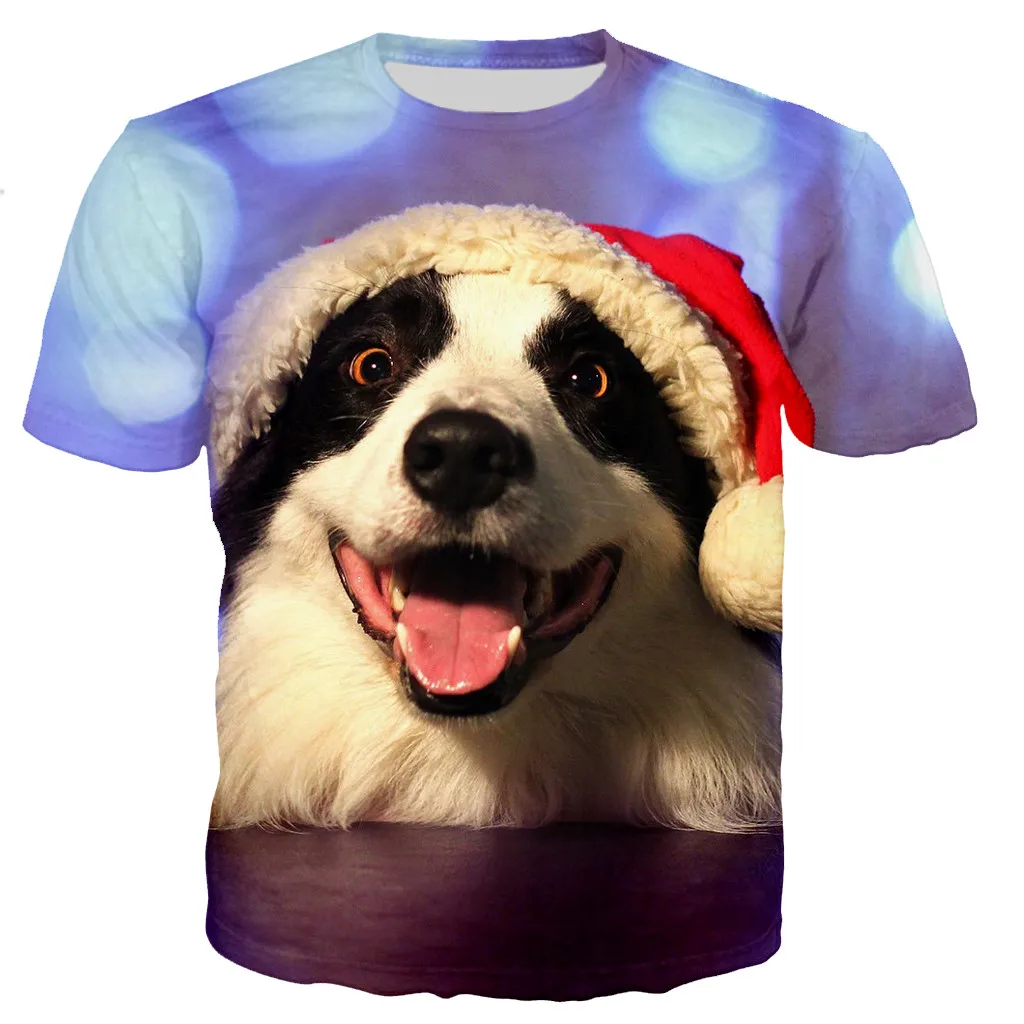 

Border collie men/women New fashion cool 3D printed t-shirts casual style tshirt streetwear tops dropshipping