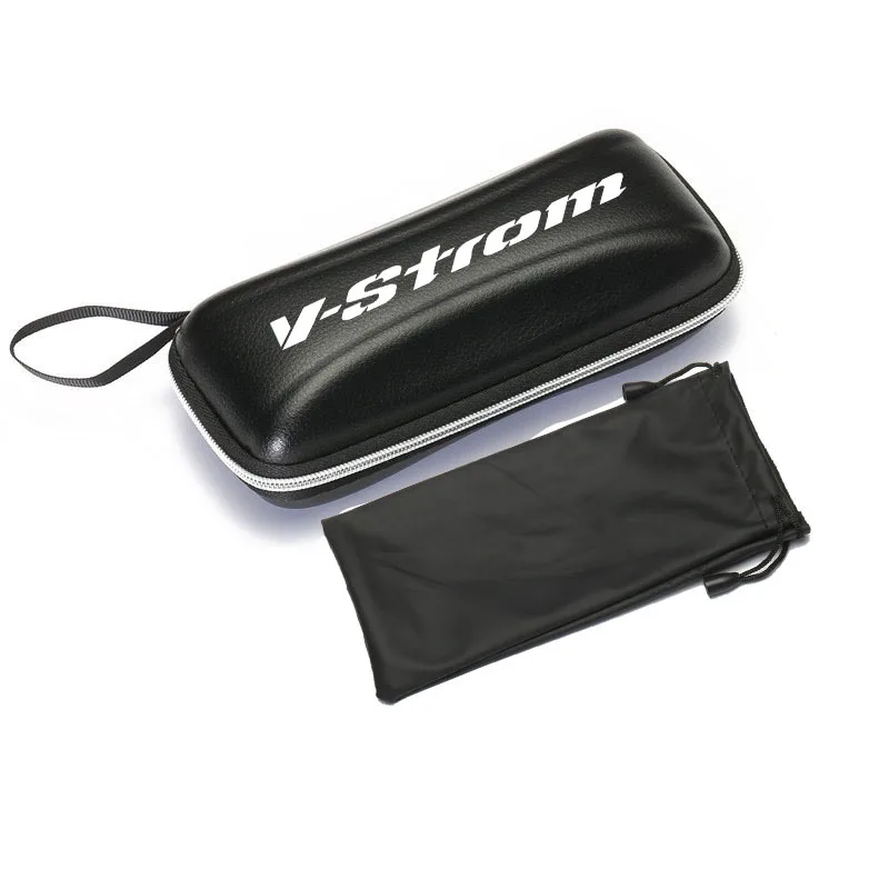 For SUZUKI V-Strom VStrom650 VStrom 650 dl1000 1000 1000/XT Support Custom pattern sunglasses glasses Box motorcycle accessories