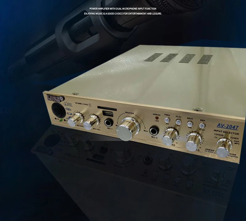 Lusya HIFI 5,1 канала bluetooth усилитель 300 Вт Профессиональный Домашний аудиоусилитель 220V T0852