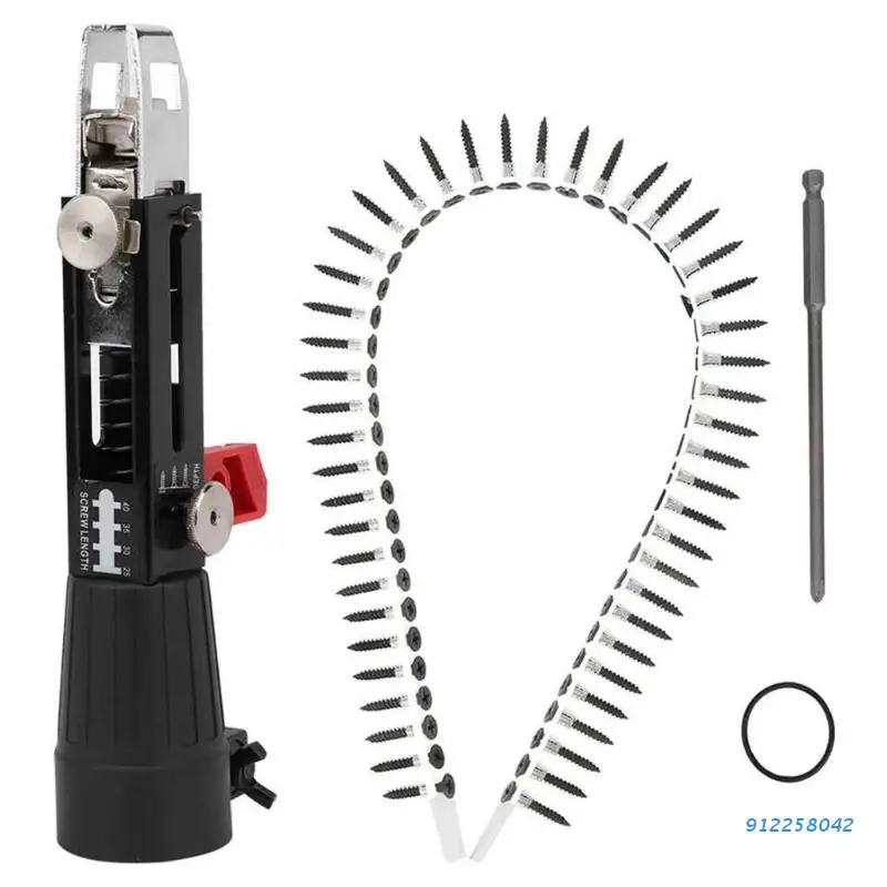 Woodworking Tool Cordless Power Drill Attachment Drywall Screw Gun