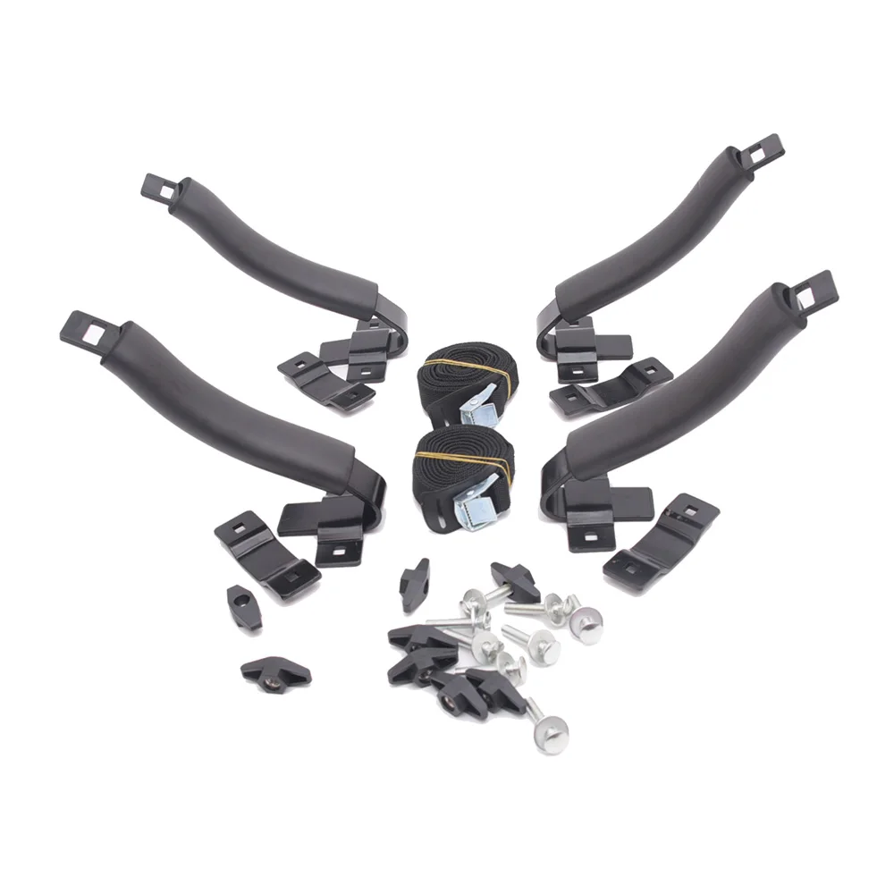 Открытый каяк на крыше набор 4 V-racks Топ Держатель перевозчика для каноэ или Каяка