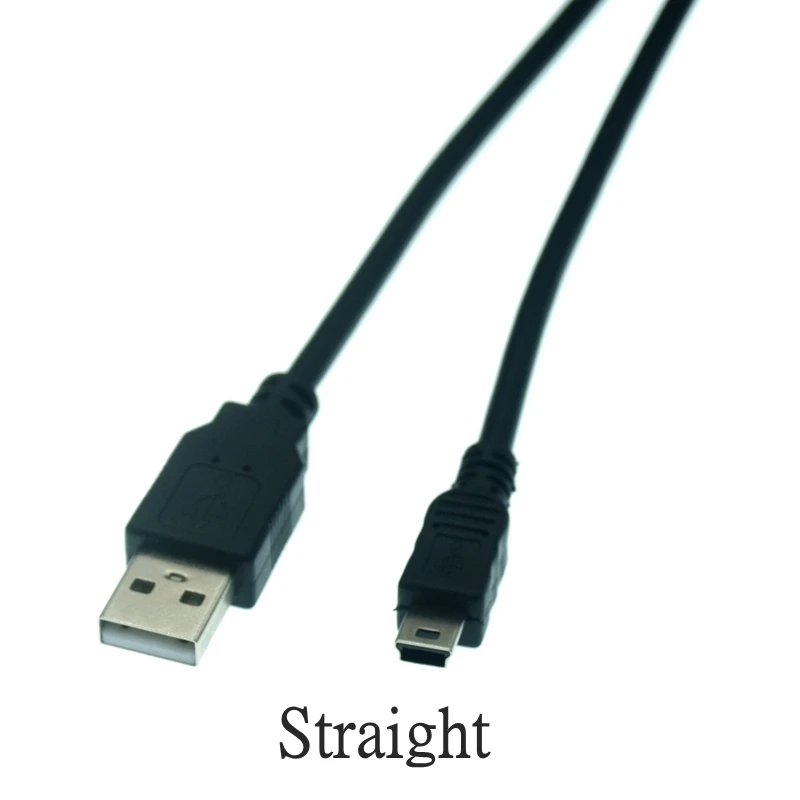 USB-кабель для передачи данных A Male to Mini USB B 5-контактный штекер 90 градусов вверхвнизлевыйправый угол адаптера зарядки синхронизация 0,25 м 0,5 м 1,5 м 3 м 5 м (art.: 3920cf110f3b2) - 3920cf110f3b2