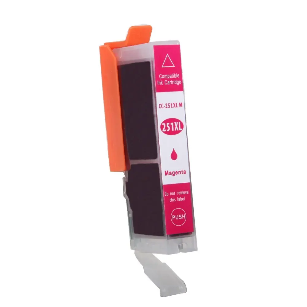 12pk совместимый чернильный картридж для Canon PGI 250 CLI 251 CMY GY MG6320 PIXMA MG5420 MX722 MX922