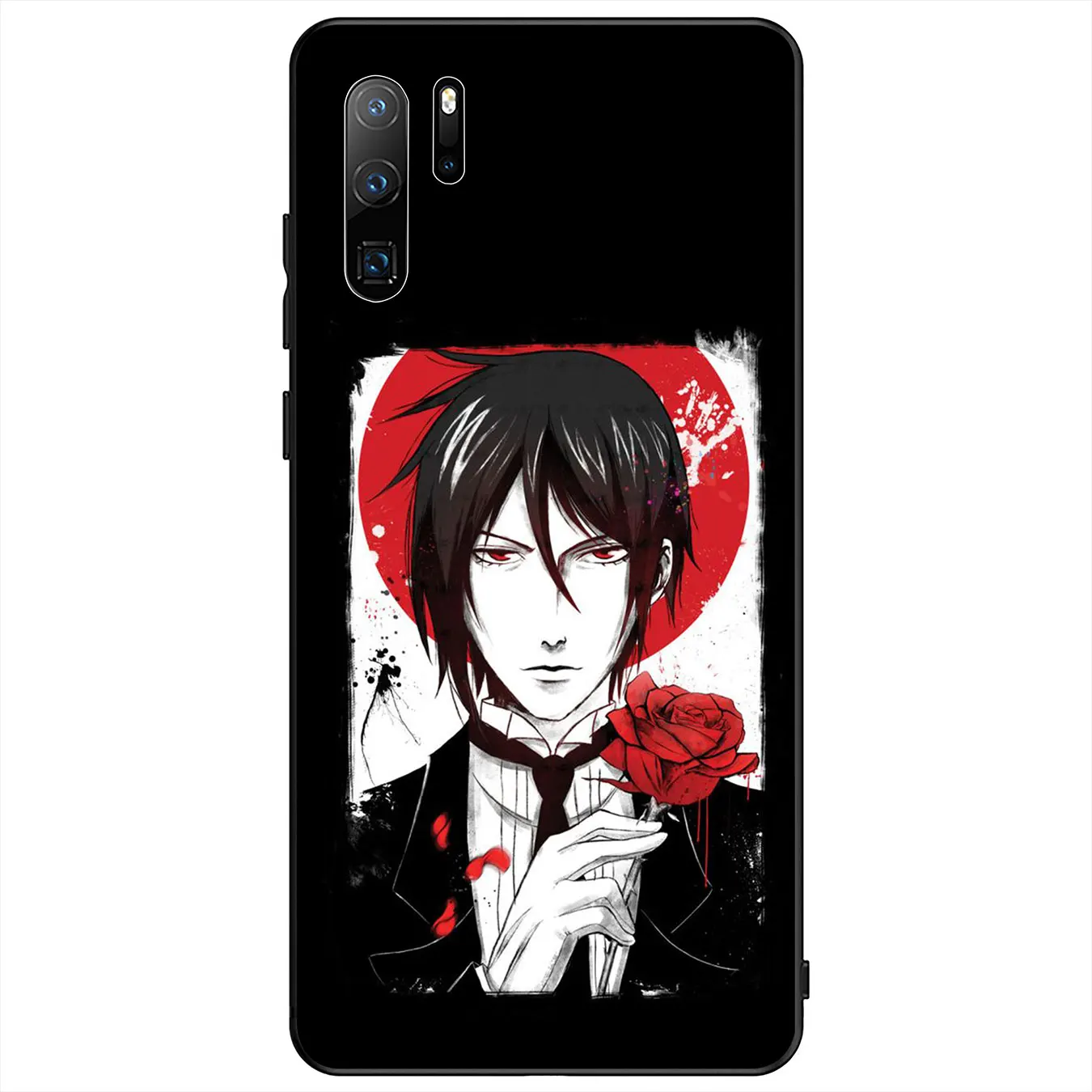 Black Butler Kuroshitsuji Soft Silicone Phone Case for Huawei Mate 30 20 10 Nova 5 5i 5T 4 4E 3 3i 2i 2 Lite |