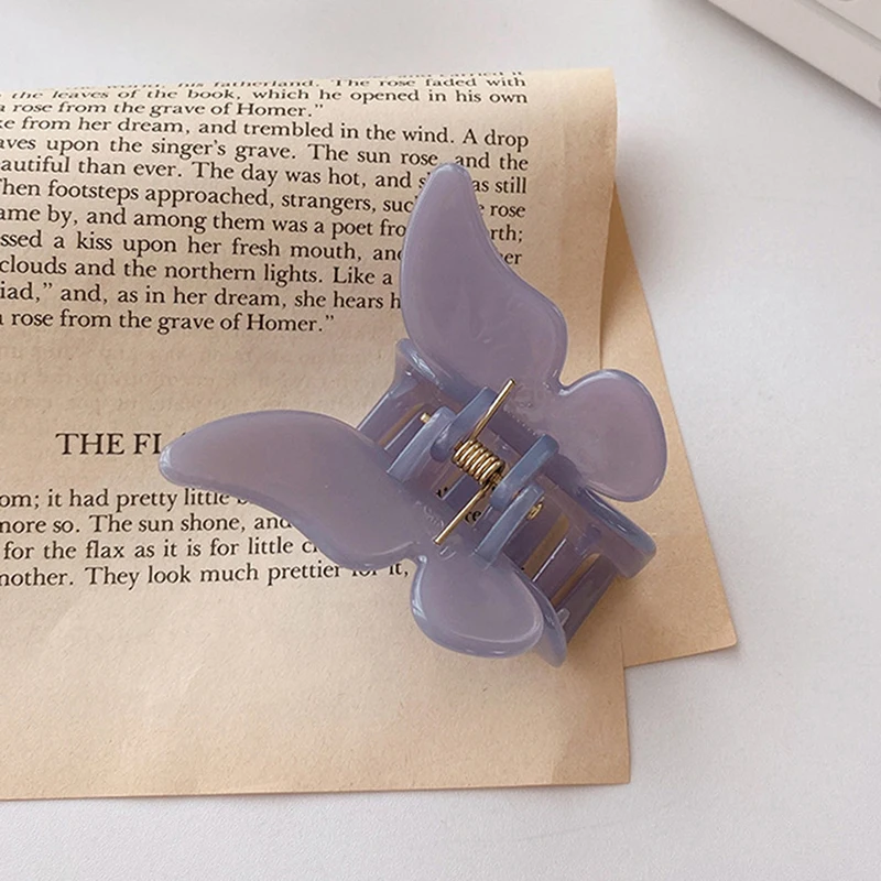 Хороший подарок на день матери заколка для волос с бабочкой поймать Grap сзади