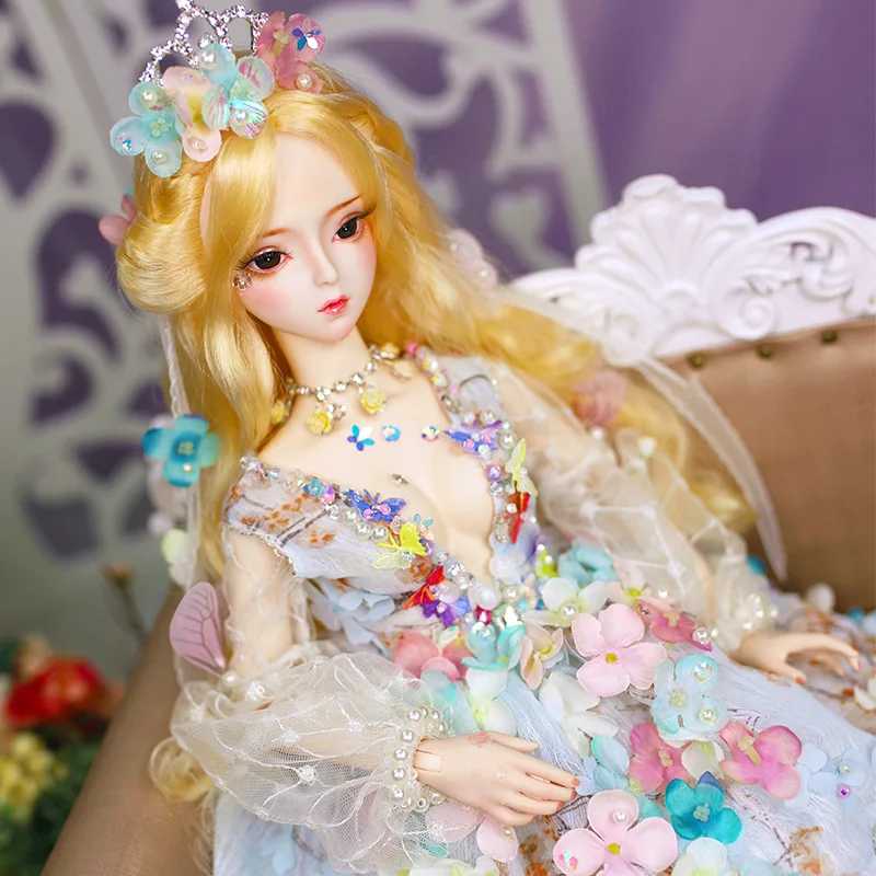 

Новинка кукла DBS 1/3 BJD механическое шарнирное тело с макияжем, включая волосы, глаза, одежду, рост 60 см, сказочные куклы мечты для девочек