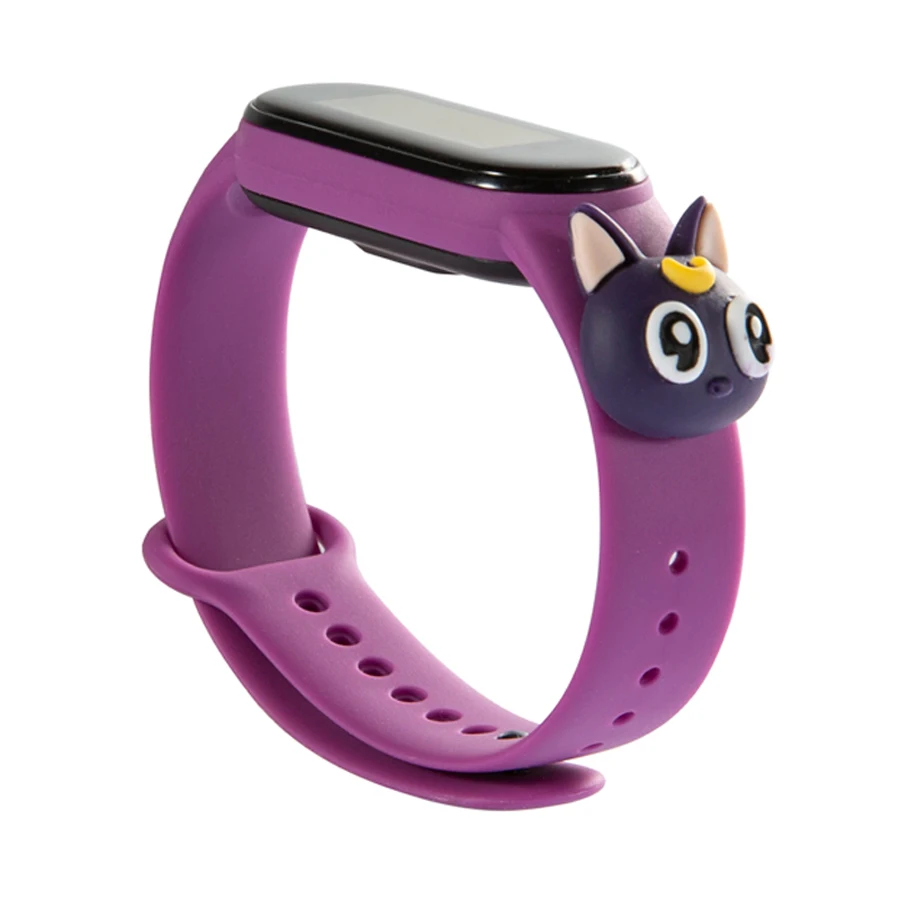 Мультяшный кукольный ремешок для Xiaomi Mi band 6 5 4 сменный Браслет спортивный браслет