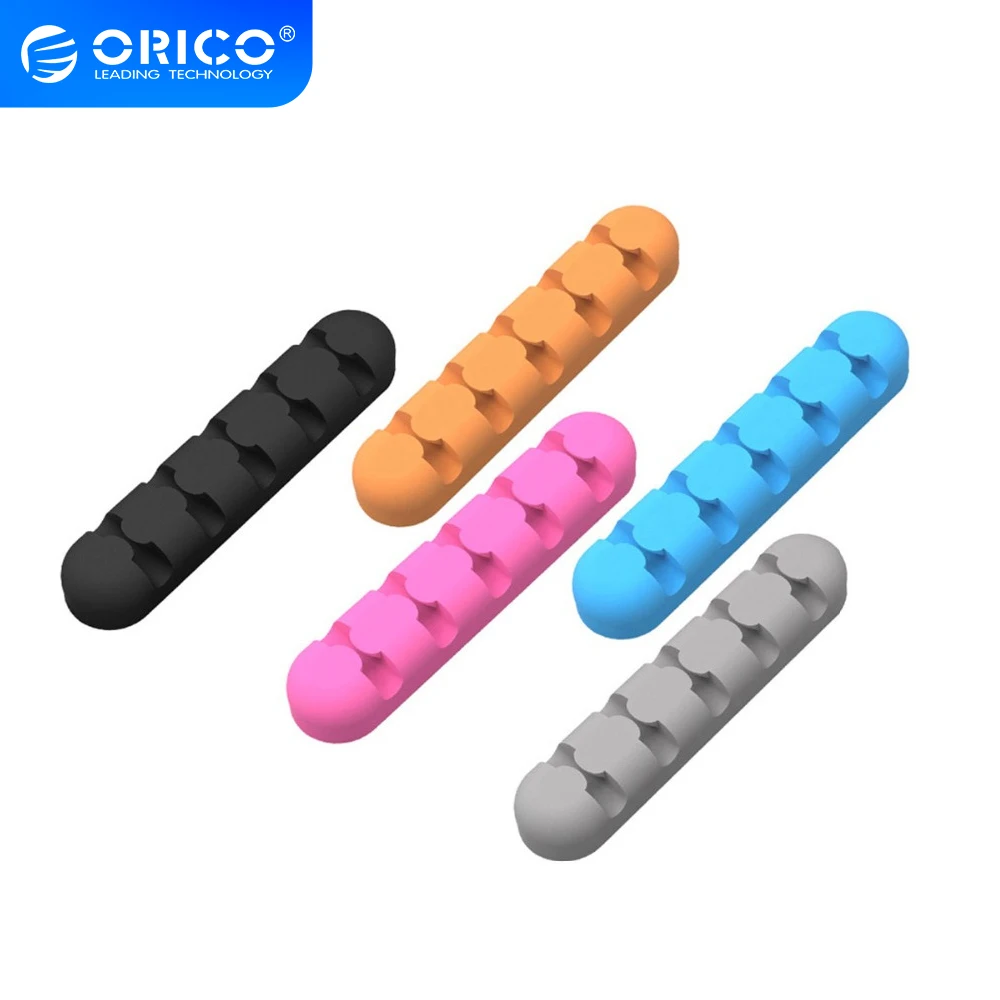ORICO Кабельный органайзер кабельный для наушников силиконовый держатель